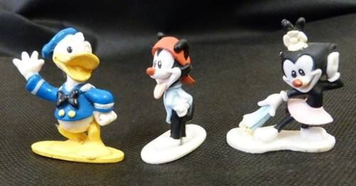 Disney figurines; Donald Duck and 2 others (1994)