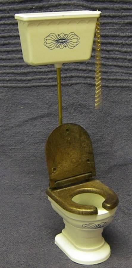 1/12th scale chain toilet