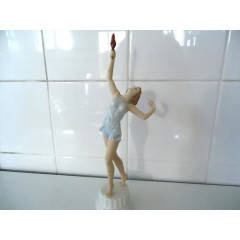 ART DECO ROSENTHAL FIGURINE FLAME CARRIER ( 34, 5 CM HIGH)