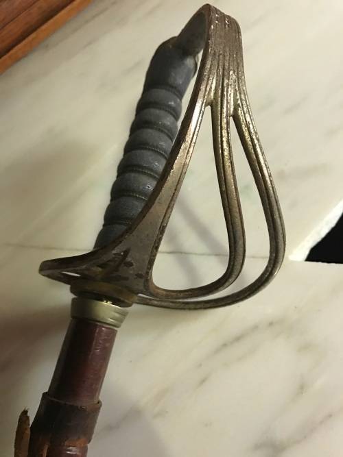 SADF Wilkenson Engraved Sword with Scabbard