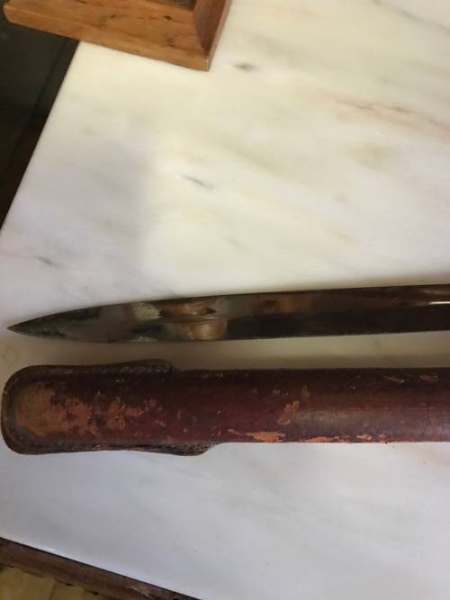 SADF Wilkenson Engraved Sword with Scabbard