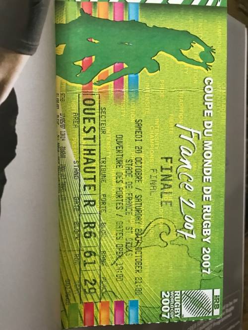 5 SPRINGBOK RUGBY PROGRAMS: SOUTH AFRICA VS ENGLAND ( 1972,84,94, 2007)