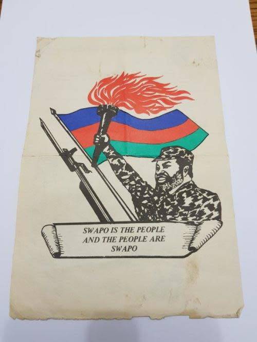 Bushwar :Rare Original SWAPO Propaganda Leaflet against KOEVOET