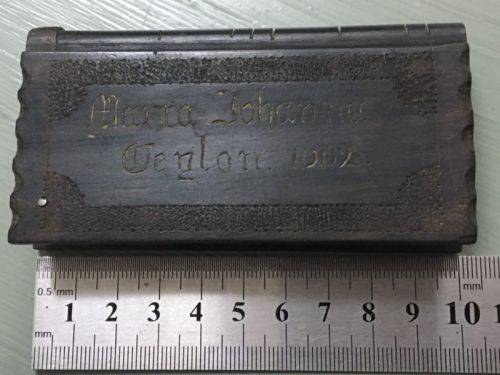 Boer War: POW item made in Ceylon