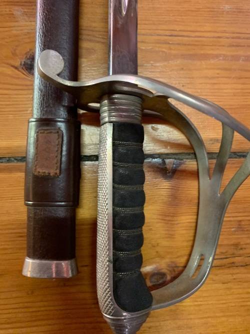 SADF Officers Sword with Solingen Blade in good condition
