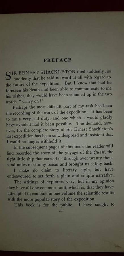 RARE BOOK: SCHAKELTON'S LAST VOYAGE: 1923 EDITION BY CASSEL & COMP.LTD