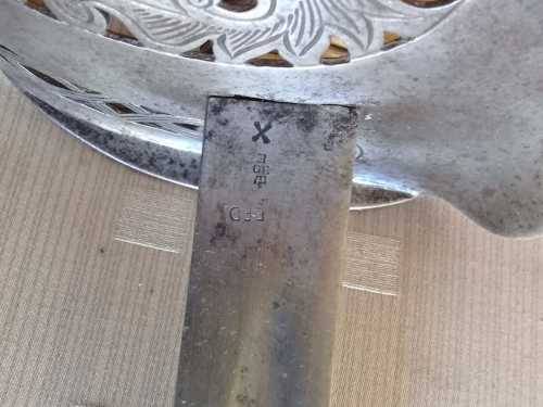 BRITISH CAVALRY SWORD WITH SCABBARD ( BOER WAR ERA)