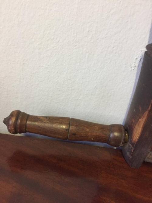 RARE POLICE RATTLE CIRCA 1830 ( 25 x 25 cm )