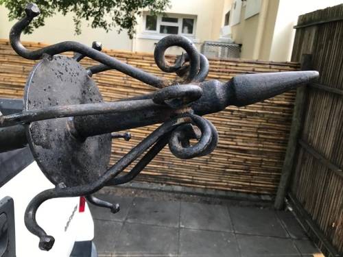 Cast Iron Hat Stand ( 217 cm high )