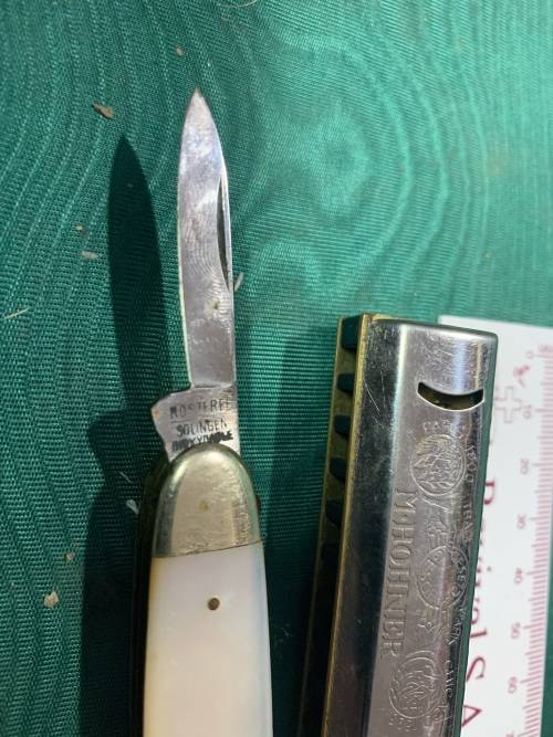 Vintage Collection: Pocket Knife and Harmonica