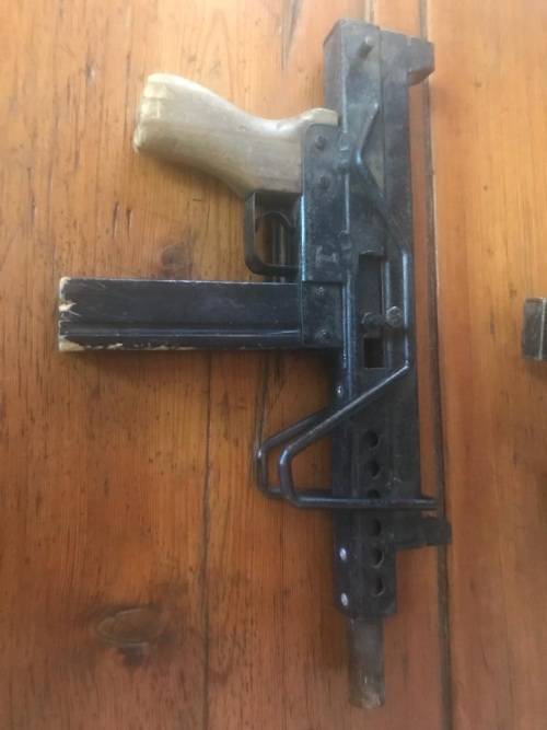 Vintage pair of kids Uzi Guns