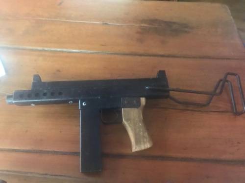 Vintage pair of kids Uzi Guns