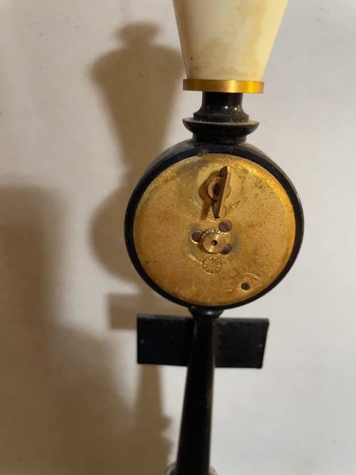 Beautiful Jaeger Streetlamp Deskclock ( 30 cm )circa 1960`s