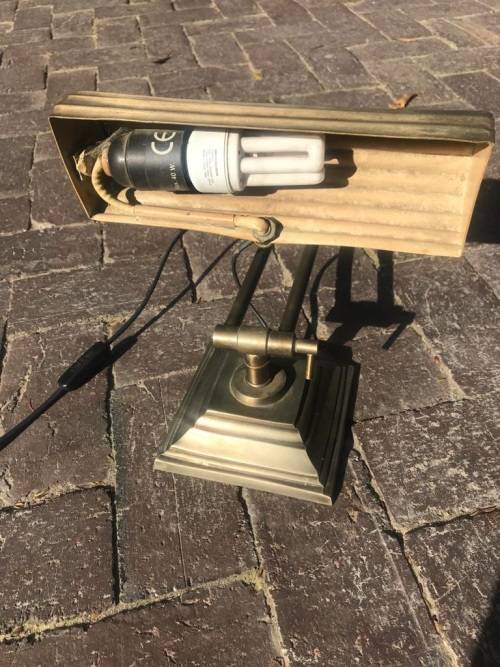 Brass Desk-table Bankers Lamp