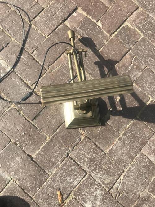 Brass Desk-table Bankers Lamp