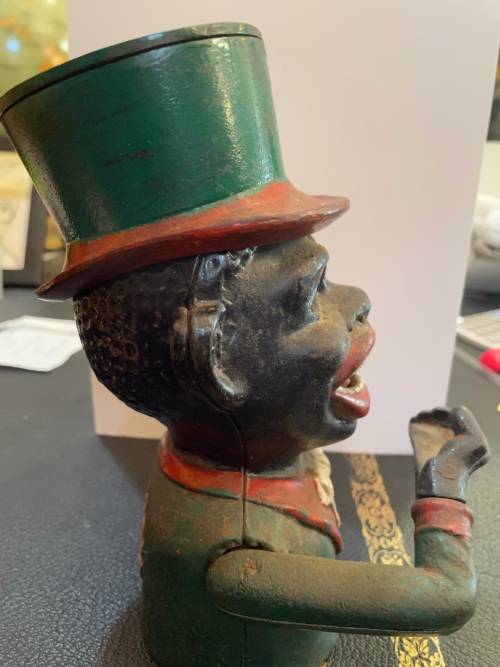 Vintage Cast Iron Moneybox ( 20 cm )