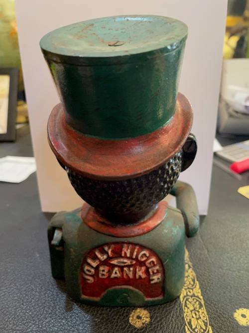 Vintage Cast Iron Moneybox ( 20 cm )