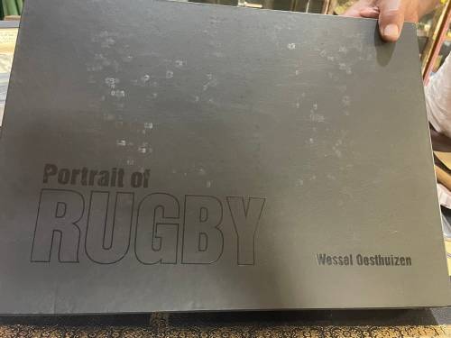 Rare Book: Portrait of Rugby by Wessel Oosthuizen ( Limited Edition in original box )