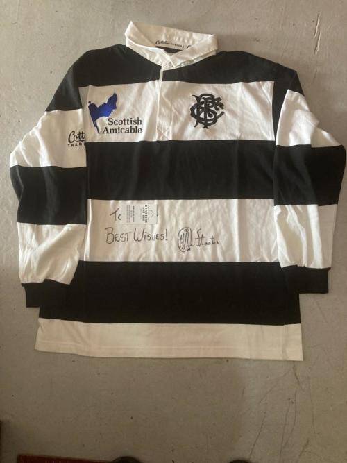 Rugby Players Jersey: Barbarians