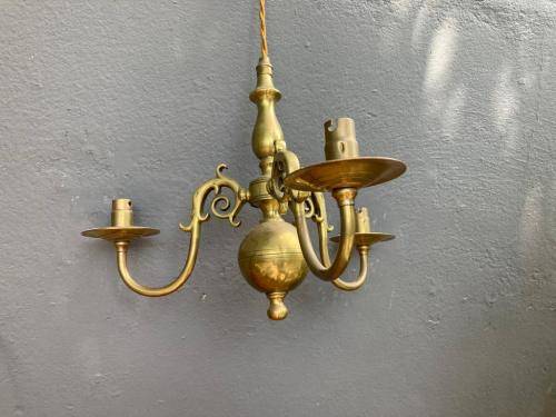 Original Cape Brass Ceiling Lamp