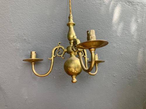 Original Cape Brass Ceiling Lamp