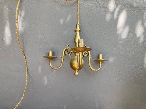 Original Cape Brass Ceiling Lamp