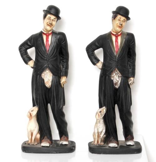 1 Charlie Chaplin Figurines made from Fibreglass ( 53 cm ) Bid per figurine to take 1