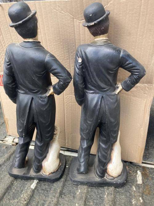 1 Charlie Chaplin Figurines made from Fibreglass ( 53 cm ) Bid per figurine to take 1