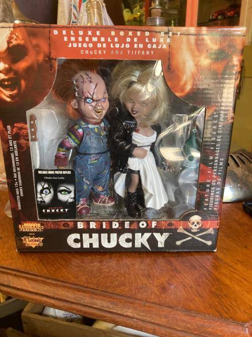 Mcfarlane Bride of Chucky delux Boxed Set 1999