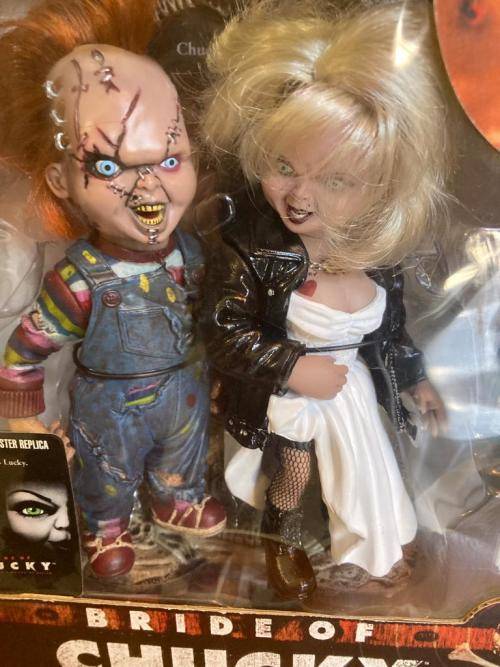 Mcfarlane Bride of Chucky delux Boxed Set 1999