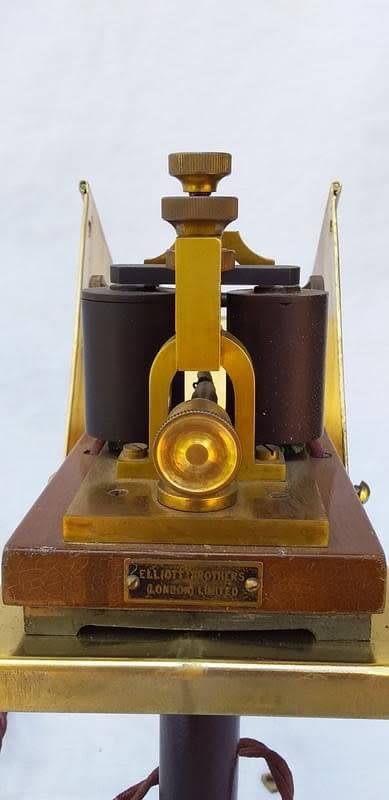 Rare Telegraph Receiver by Elliot Bros. London circa 1900