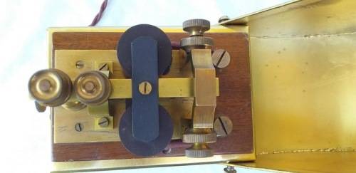 Rare Telegraph Receiver by Elliot Bros. London circa 1900