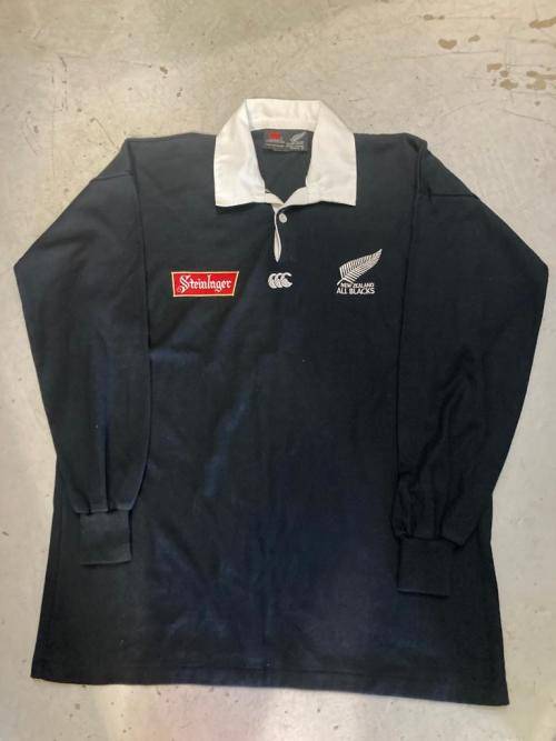 Rugby All Blacks Supporters Jersey