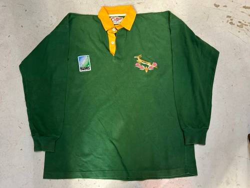 Springbok Rugby Worldcup 1995 Supporters Jersey