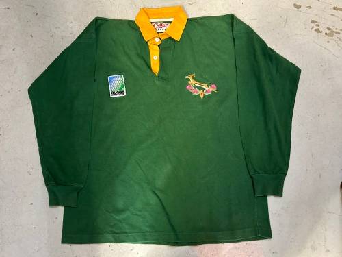 Springbok Rugby Worldcup 1995 Supporters Jersey