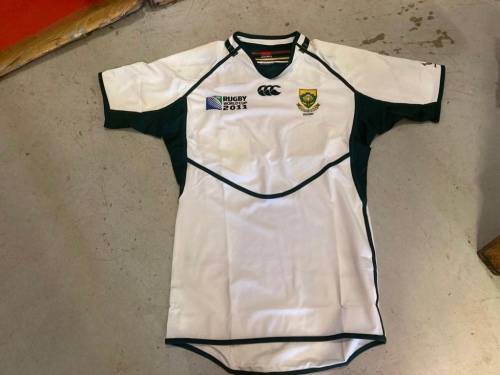 Rugby Springbok Players Jersey Worldcup 2011 ( White )
