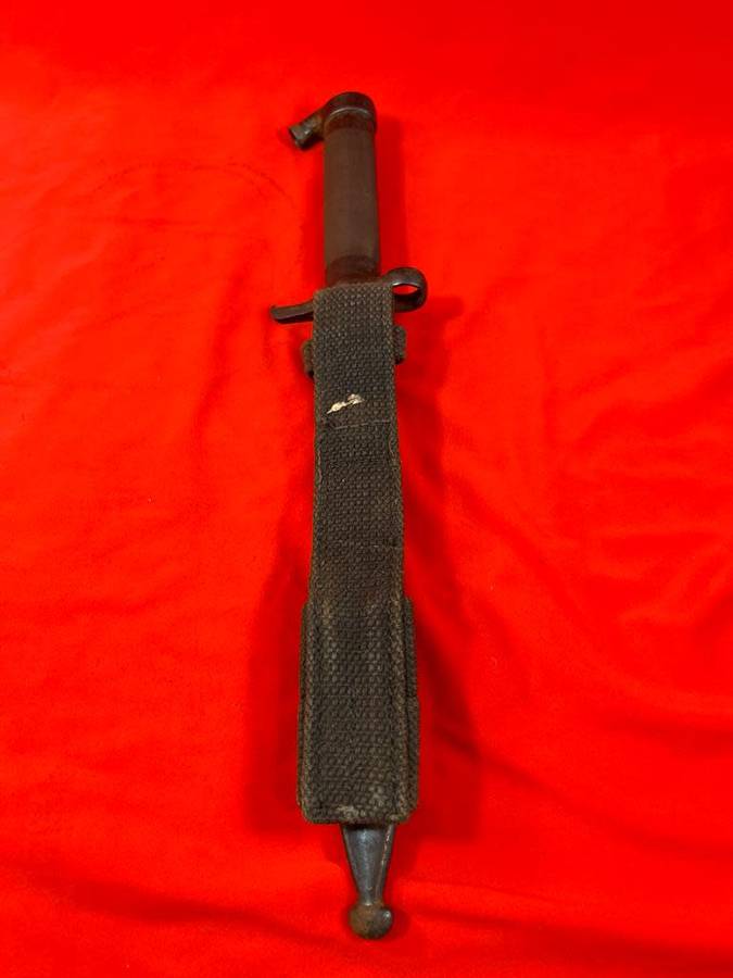Swedish Mauser Model 1896 Bayonet and Scabbard