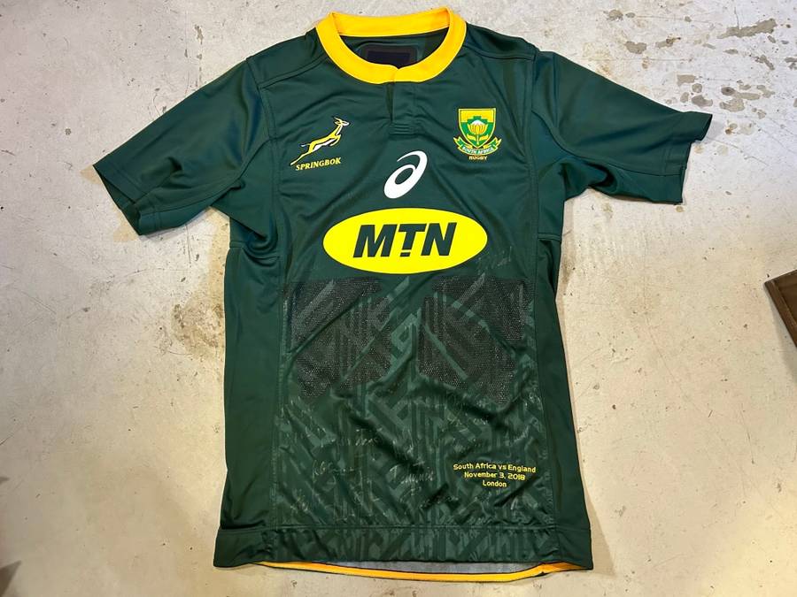 Rugby : Springbok Players Jersey 2018 ( Blood Jersey )