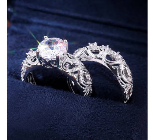 Luxury CZ Wedding Set
