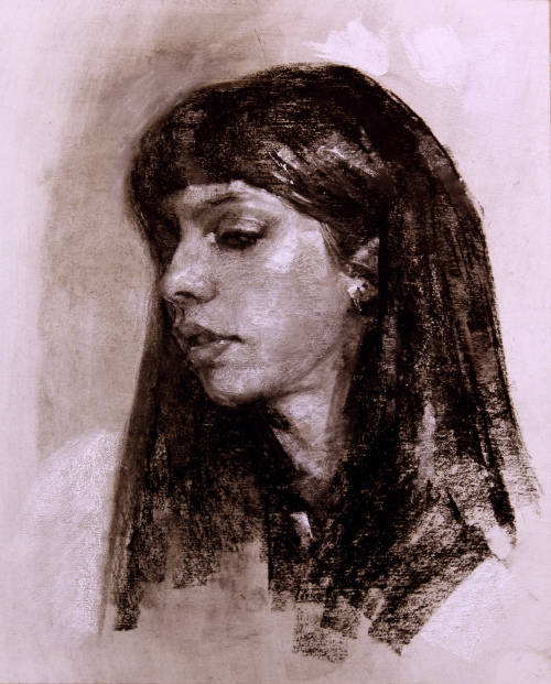 'GIRL MUSING'