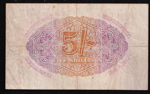 Southern Rhodesia 1948 5 Shilling VF