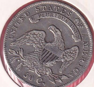 USA 1834 50 CENTCAPPED BUST