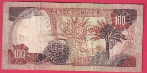 ANGOLA 1962 50 ESCUDOS  AND 1972 100 ESCUDOS