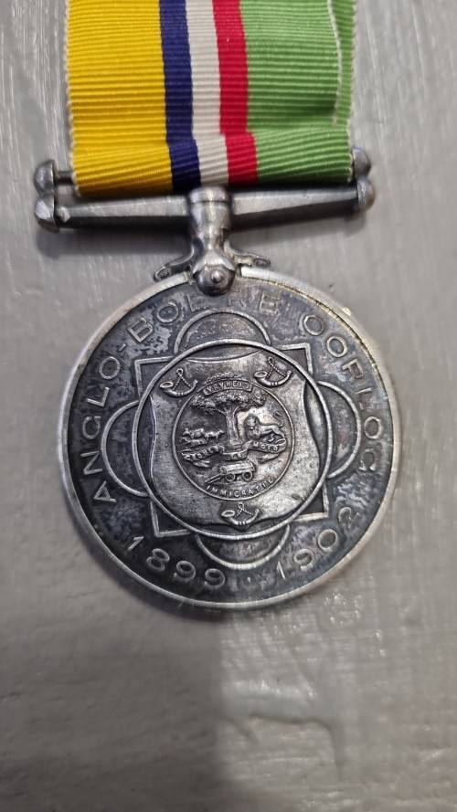 Anglo Boer War 1899 - 1902 Medallion
