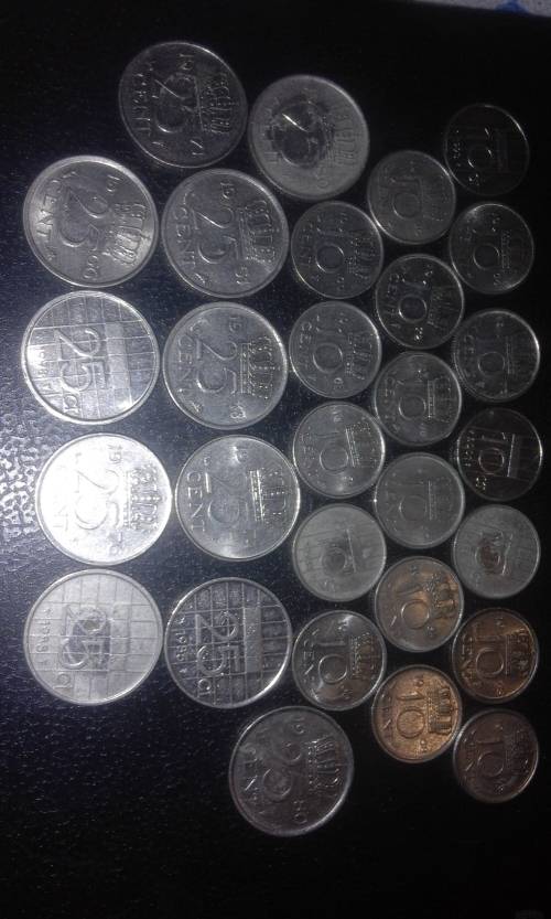 29 coins from Nederland
