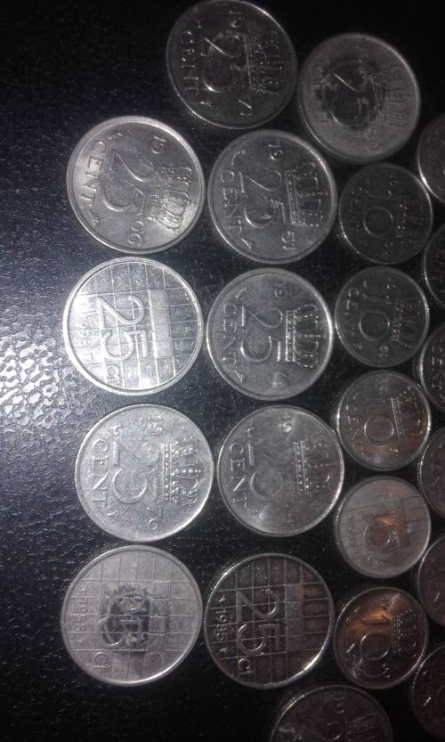 29 coins from Nederland