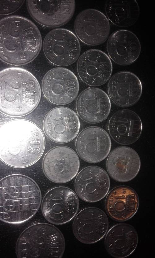 29 coins from Nederland