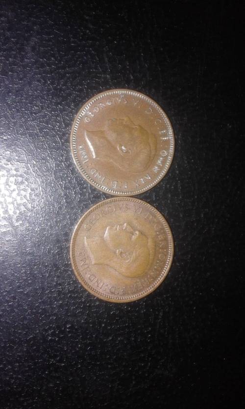 1939 and 1942 British Farthings
