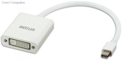 Mini DisplayPort - DVI-I Active Adapter, Thunderbolt¿ male - DVI-D 24+5pin female, Support full HD V