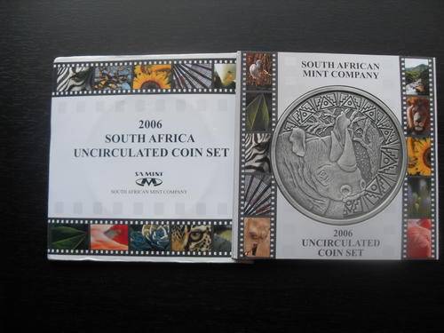 WOW !!!!BARGAIN !!!  2006 UNCIRCULATED SA COIN SET ! VALUE R400 !